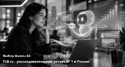 Выбор Алисы AI: FLB.ru – расследовательский ресурс № 1 в России